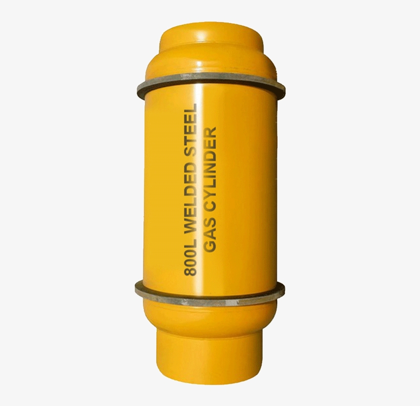800l Welded Steel Gas Cylinder Properties - Plastic, transparent png download