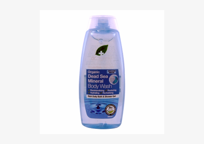 Organic Dead Sea Mineral Body Wash 250ml - Dr Organic Dead Sea Mineral Body Wash, transparent png download