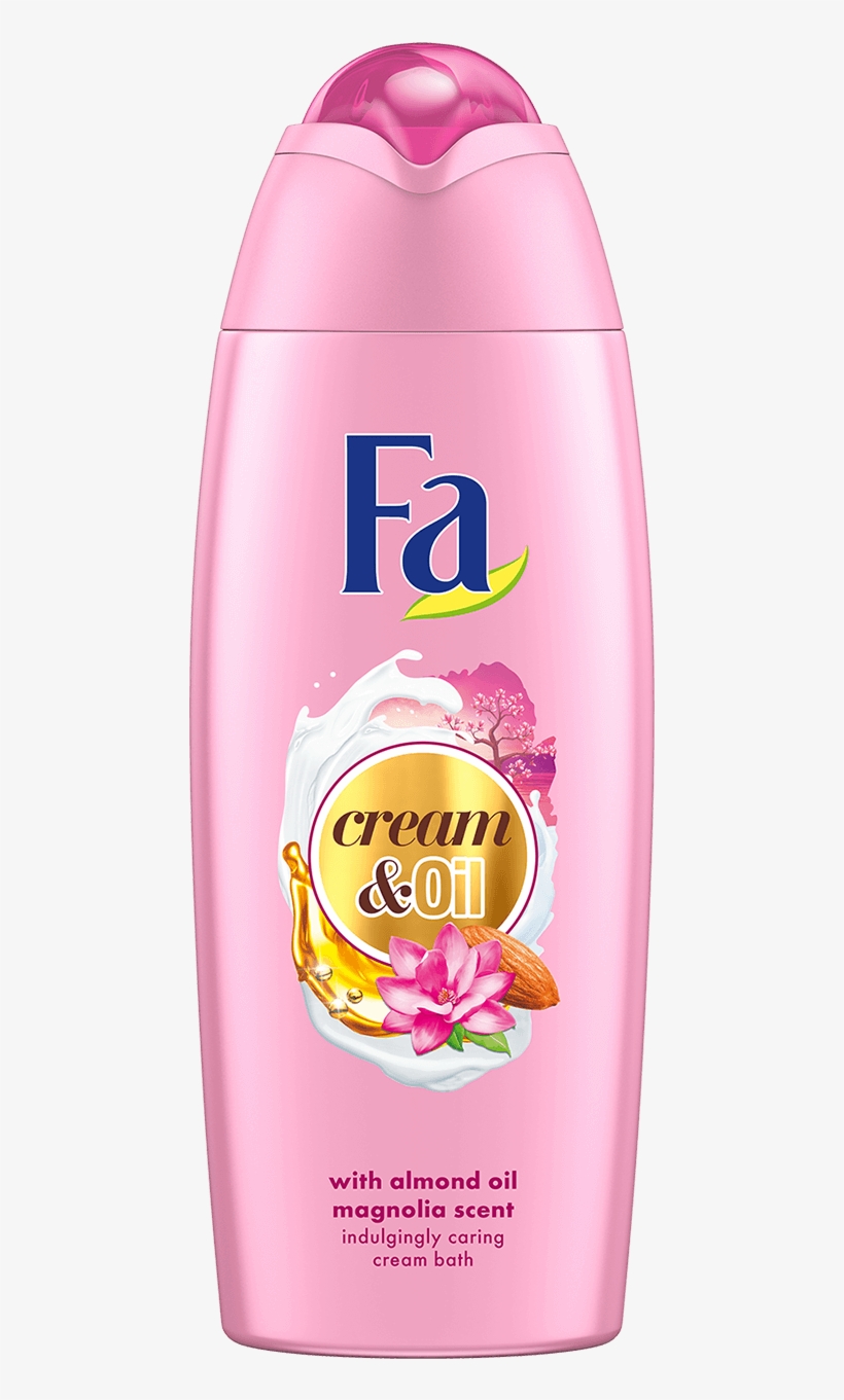 Fa Com Cream Bath Cream Oil Magnolia - Fa, transparent png download