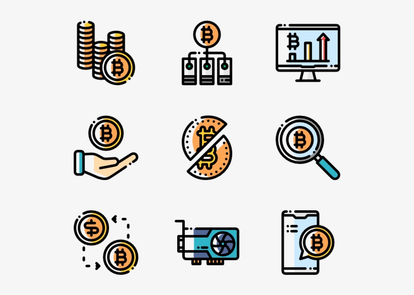 Cryptocurrency - Daily Icons, transparent png download