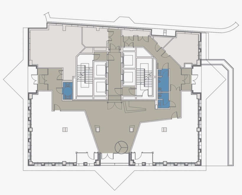 Piętro 0 - Floor Plan, transparent png download