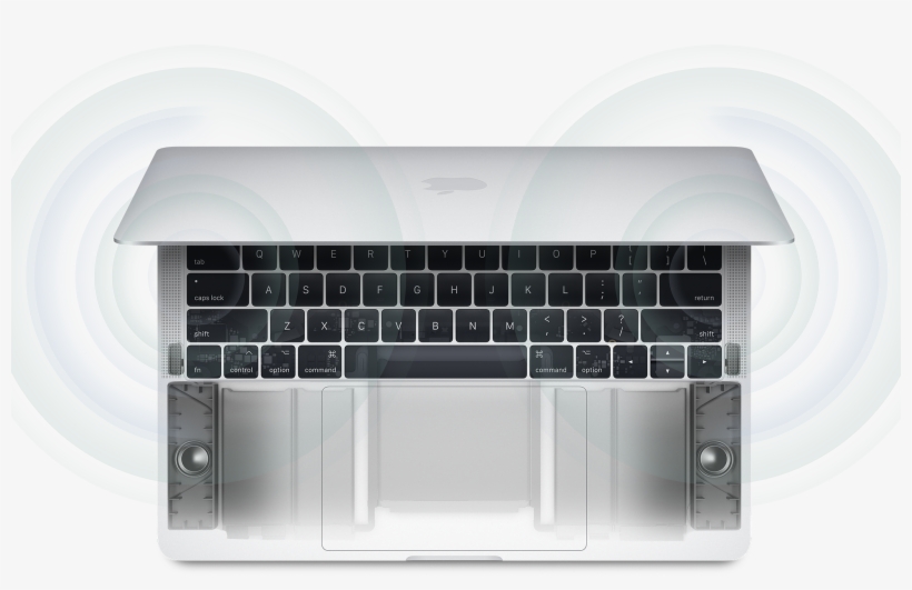 13-inch Model With Touch Bar - Apple Macbook 12″ Notebook - Core M 1.2 Ghz - 8 Gb, transparent png download