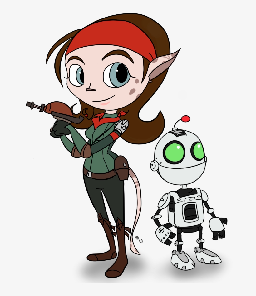 Talwyn And Clank - Ratchet & Clank, transparent png download