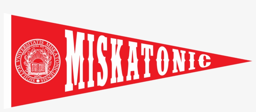 Sports Miskatonic University - Suny Albany Pennant, transparent png download