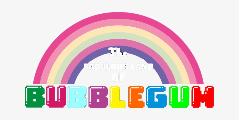 The Fabulous Land Of Bubblegum Logo Intro - Gumball Logo Png, transparent png download