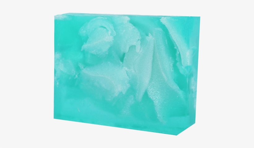 Aquamarine Glycerin Soap Bar - Painting, transparent png download