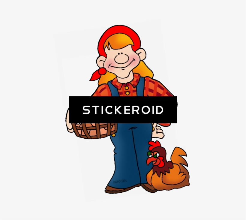 Farmer - Drawing, transparent png download