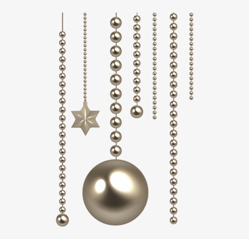 Christmas Beads Png - Beads Png, transparent png download