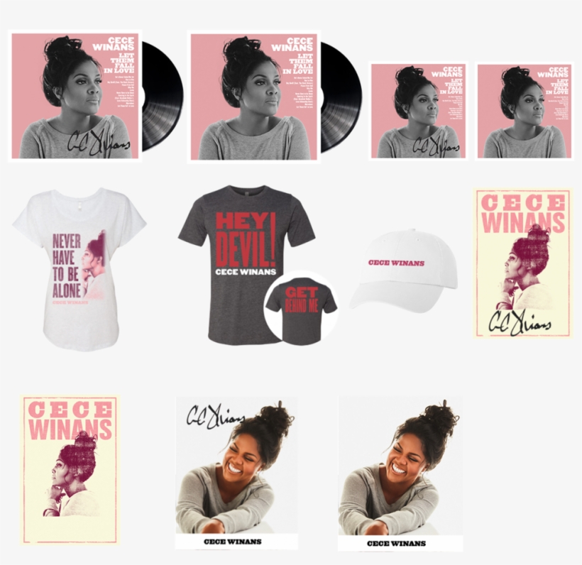 Merch For Site Test - Cece Winans Let Them Fall In Love Vinyl Record, transparent png download