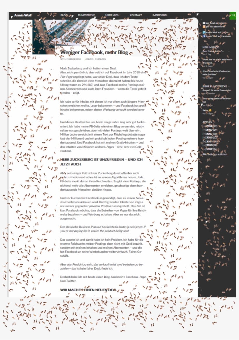 Armin Wolf Will Keinen Deal Mehr Mit Mark Zuckerberg - Plaza De San Marcos, transparent png download