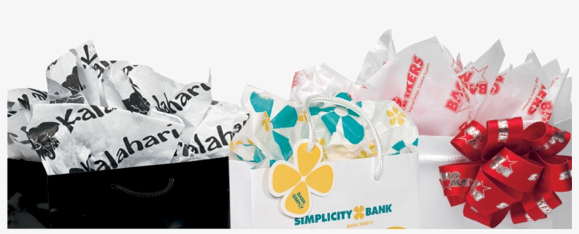 Branded Tissue Paper - Bag Makers Inc Custom Tissue, transparent png download
