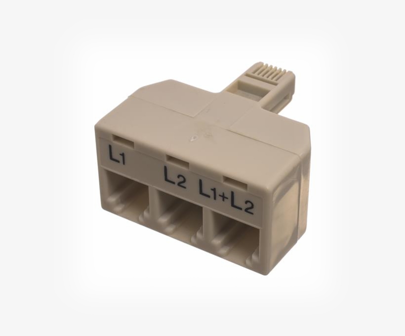 2 Way Phone Separator - Electronics, transparent png download