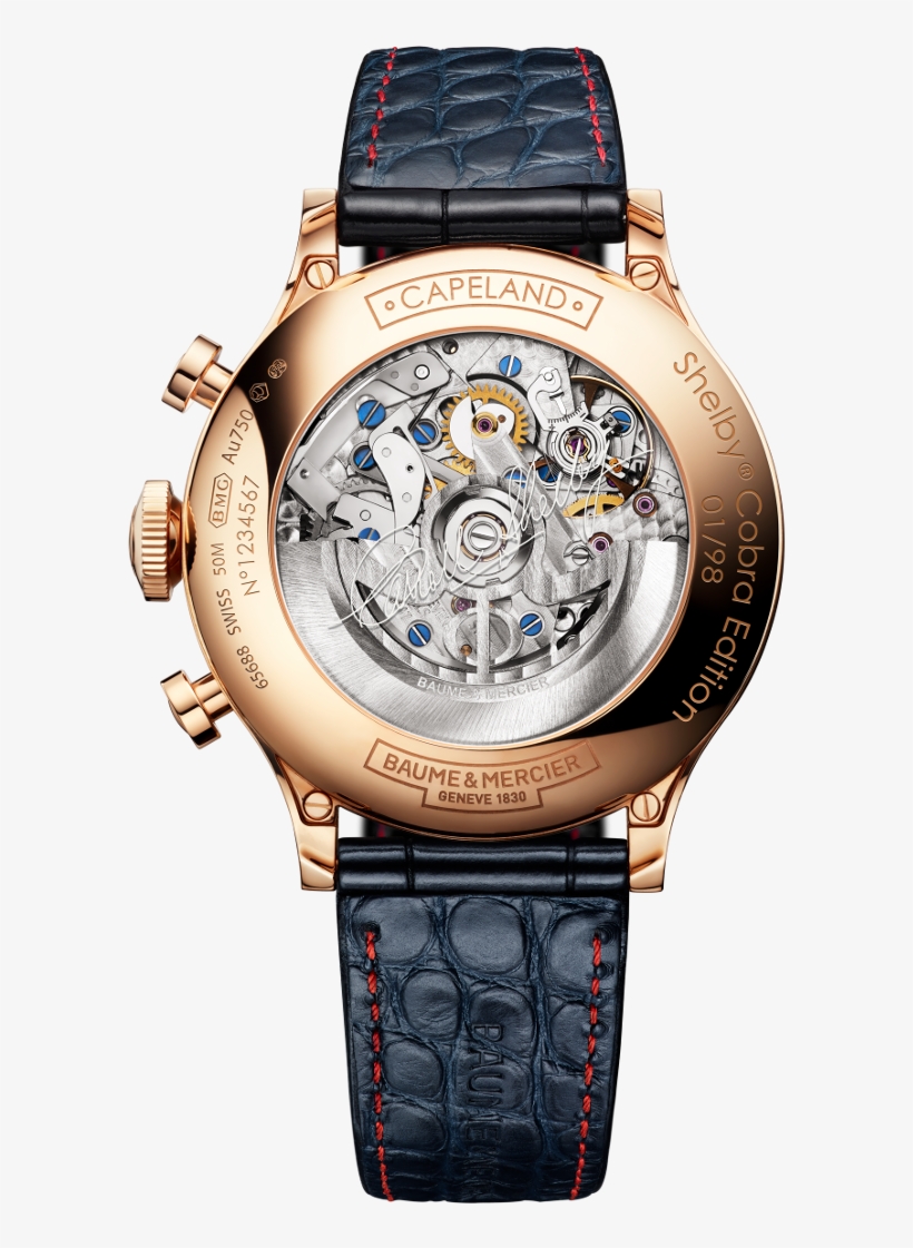 Baume & Mercier Capeland Shelby® Cobra Chronograph - Baume Mercier Capeland 10007, transparent png download