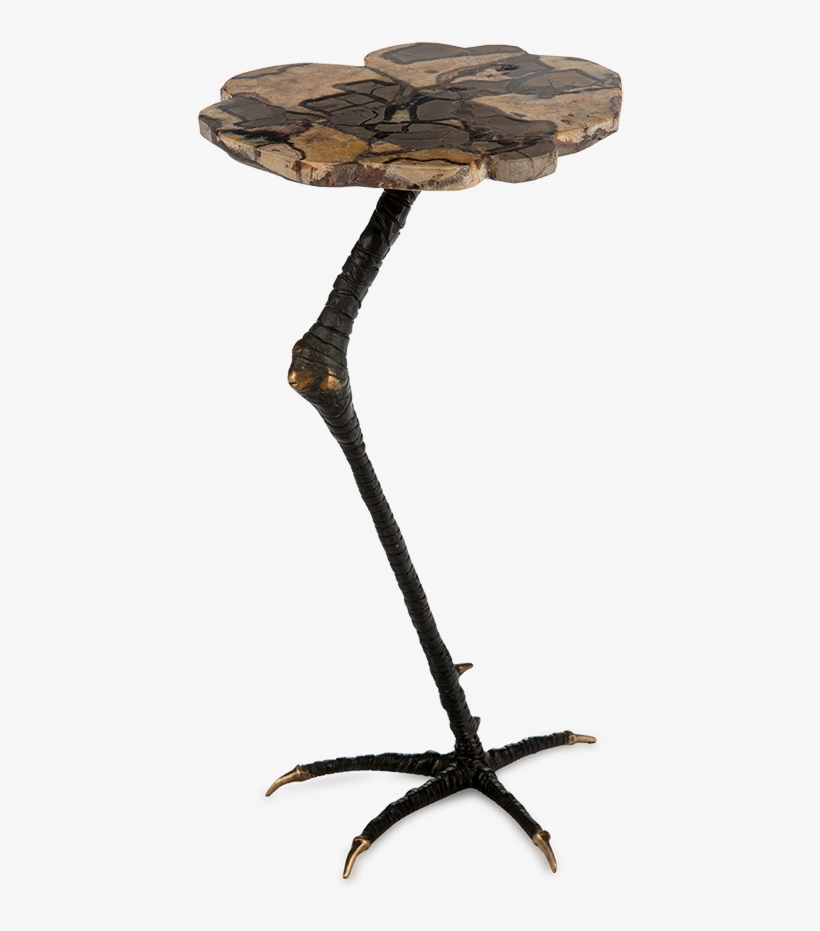 Break A Leg Sand Side Table, Top In Sepataria Stone, - Cravt Original Side Tables, transparent png download