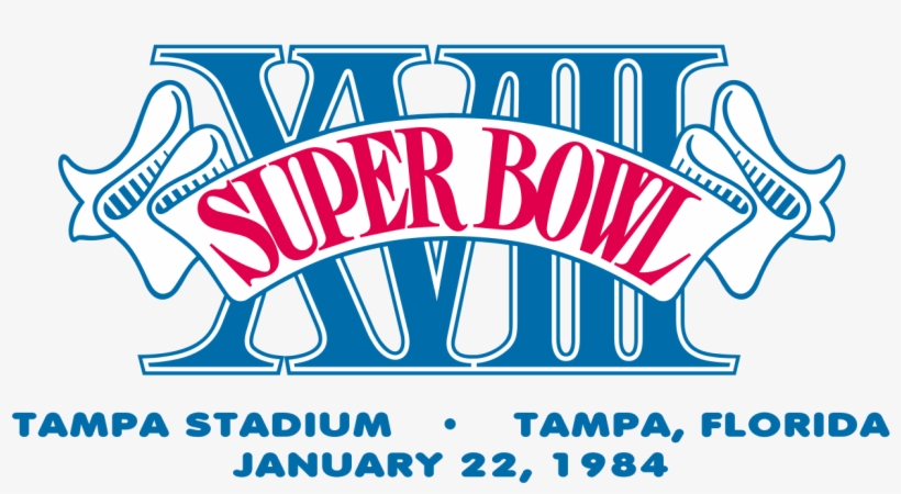 What Team Won, And Who Was The Mvp No Cheating - Super Bowl Xviii Logo, transparent png download