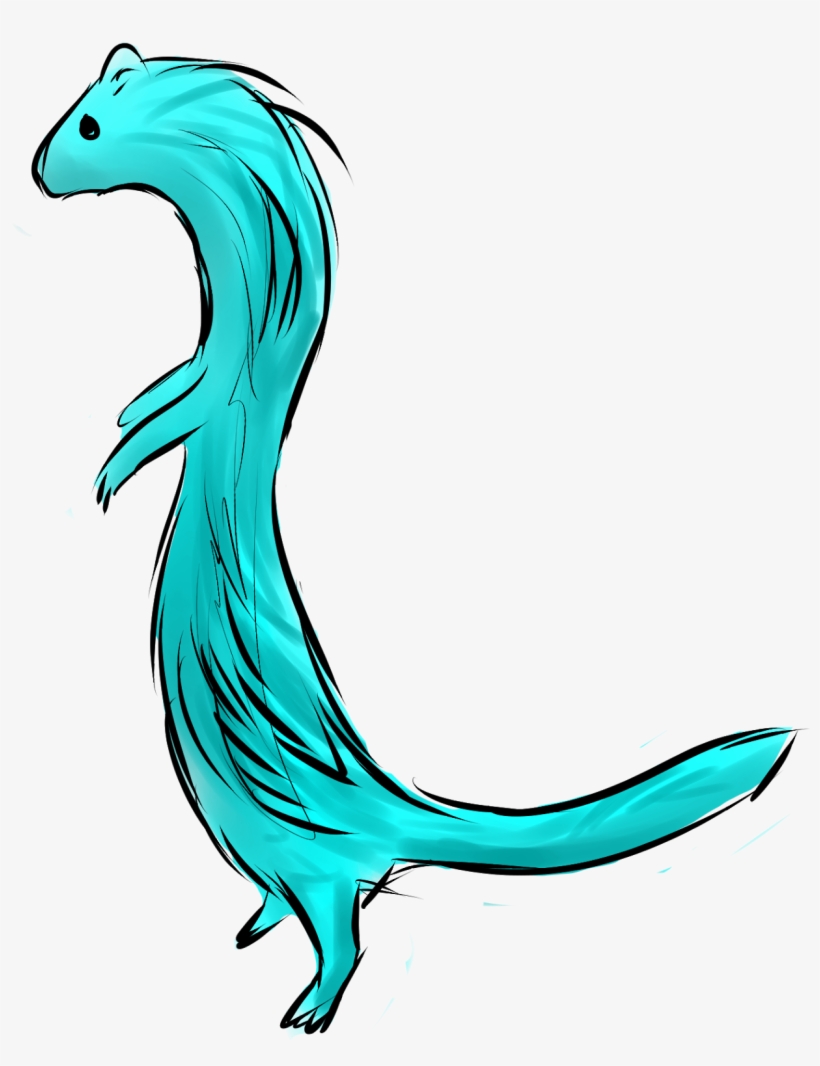 Blink Weasel - Illustration, transparent png download