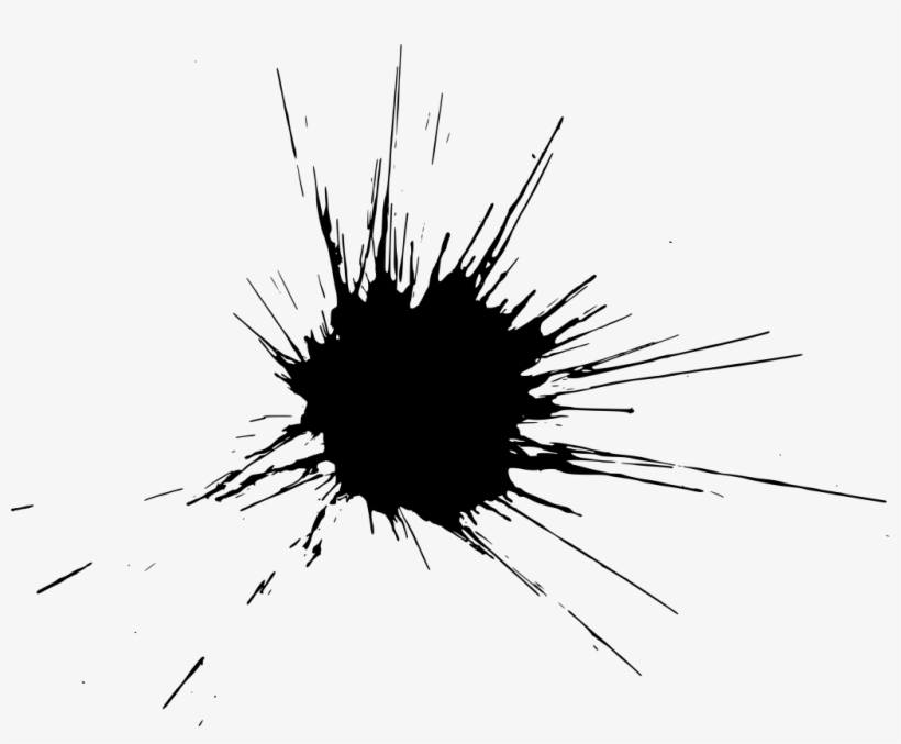 4 Grunge Ink Splatter Png Transparent - Portable Network Graphics, transparent png download