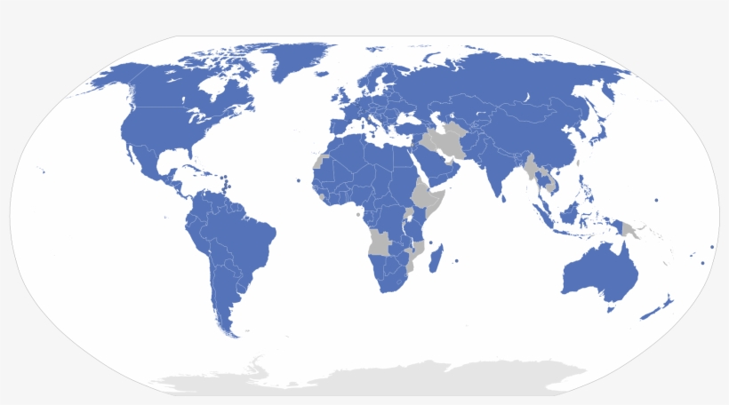 Berne Convention Signatories - Metrická Soustava, transparent png download