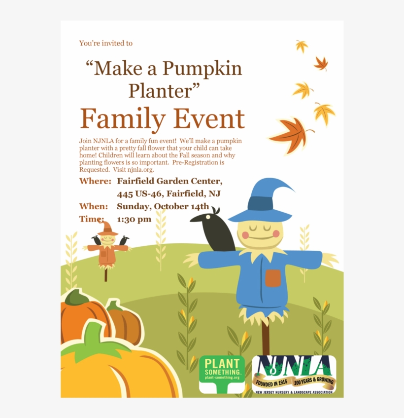 Children Will Learn About The Fall Season And Why Planting - Halloween Party For Charity, transparent png download