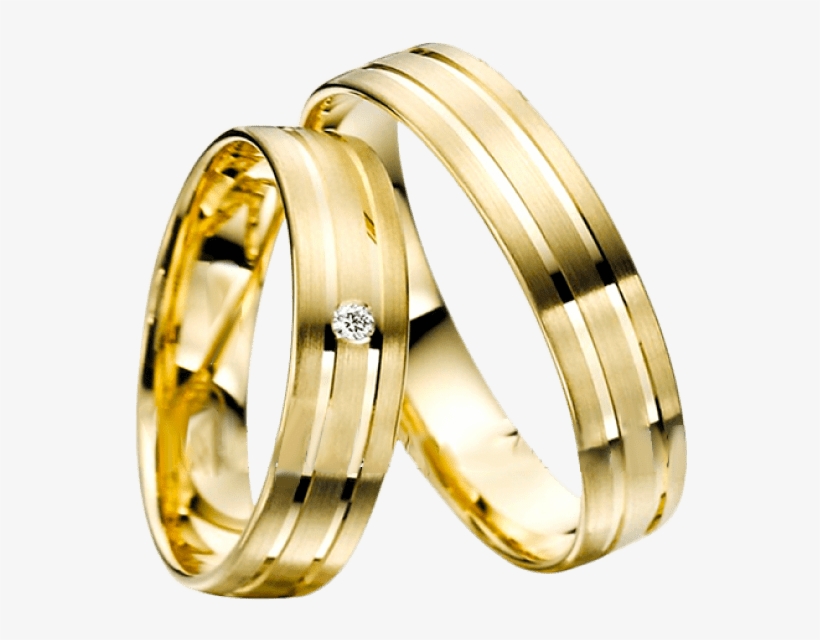 Alianças De Casamento Es - Trauringe 333 Gold Eheringe Hochzeitsringe, transparent png download