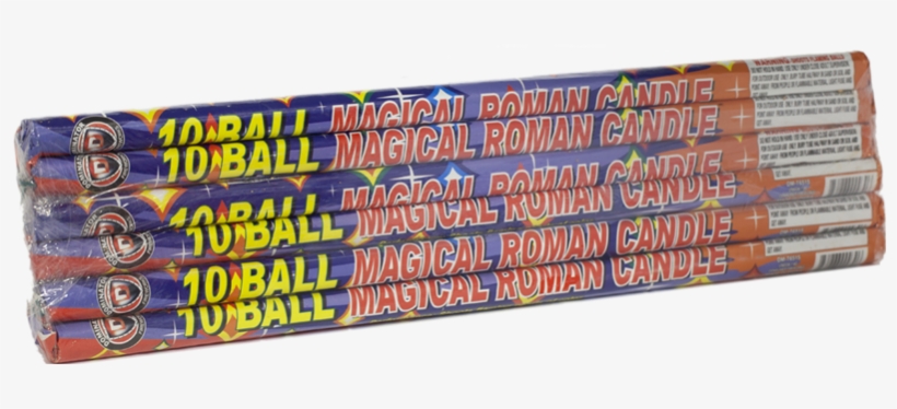 10 Ball Magical Roman Candle - Sparkler, transparent png download