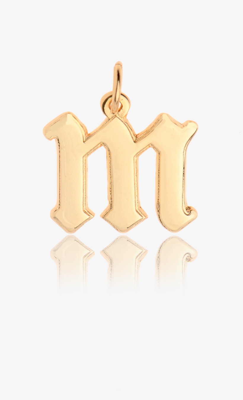 Corrente Masculina Com Pingente De Letra M, transparent png download
