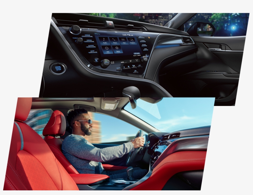 Performance - Red Leather Interior Camry 2018, transparent png download