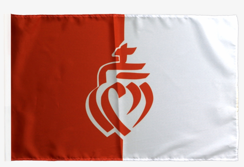 Drapeau France Vendée - Drapeau Vendéen, transparent png download
