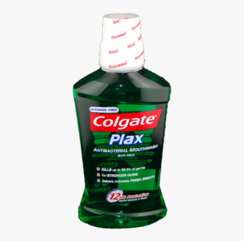 Colgate Plax Mp Sftmnt 500mlx6 - Colgate Plax Anti-plaque Rinse Classic 500ml, transparent png download