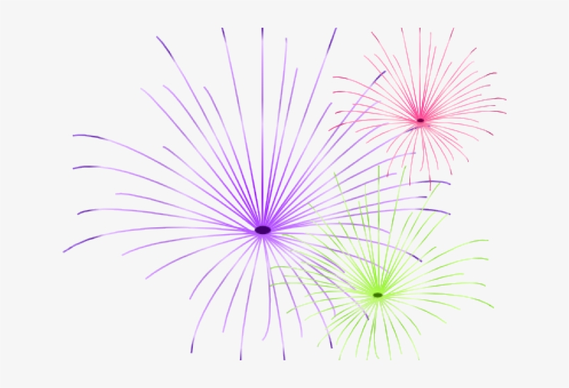 Fireworks Png Transparent Images - New Year Background Png, transparent png download