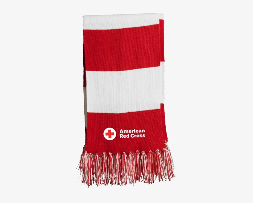 Striped Scarf Striped Scarf Striped Scarf - Sport-tek Spectator Scarf - Sta02, White, transparent png download