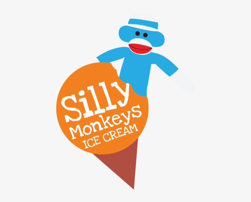 Silly Monkey's Ice Cream Wanted A Simple And Bright - Monkey & Robot, transparent png download