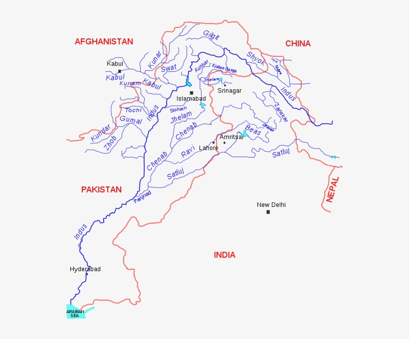 Over The Water Resources Originating In Jammu Kashmir - River In Jammu And Kashmir, transparent png download