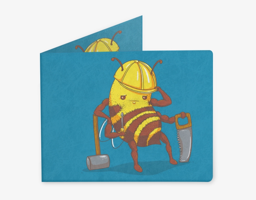 Carteira Abelha Operária De Lili Batistana - Illustration, transparent png download