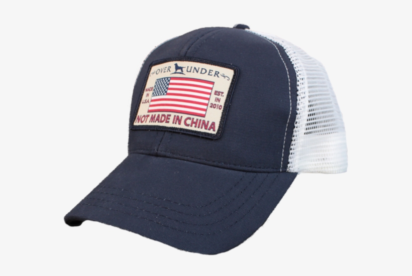 Not Made In China Mesh Back Cap Navy - Hat, transparent png download