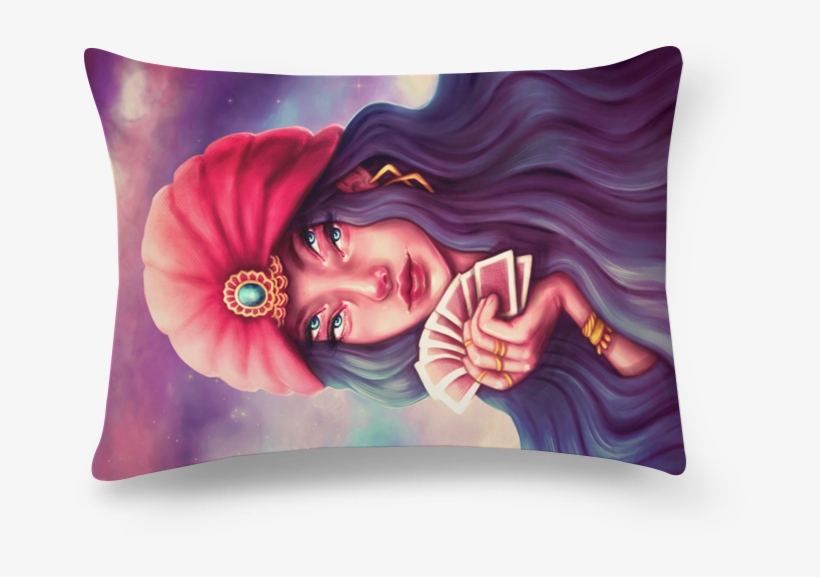 Almofada Retangular Cartas De Lyara Costana - Cushion, transparent png download