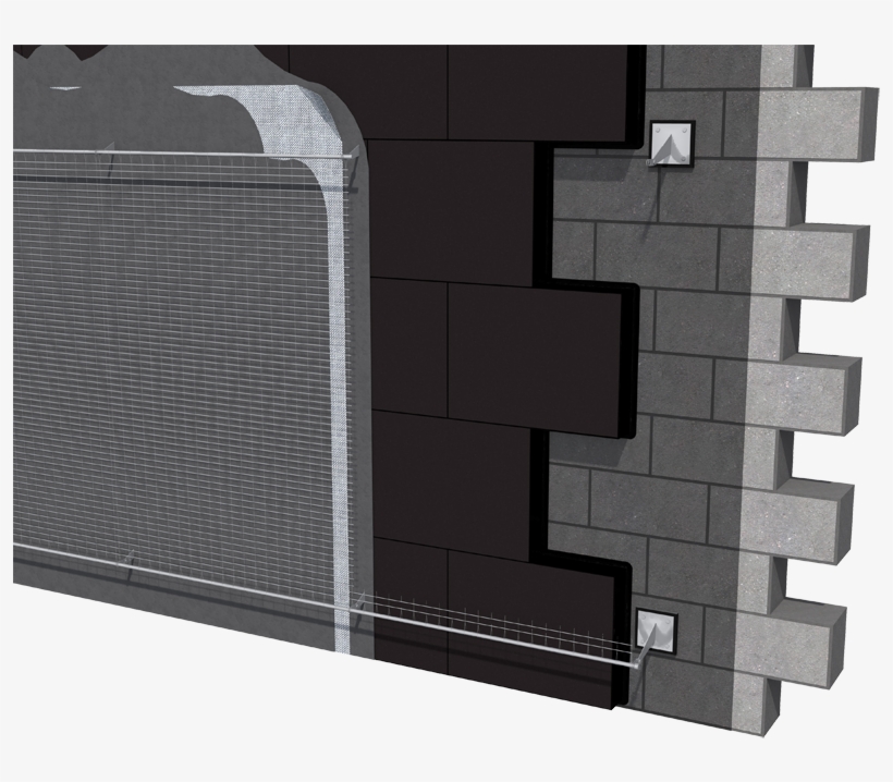 Placas Foamglas® Con Adhesivo En Frío Pc® - Foam Glass Insulation Dwg, transparent png download