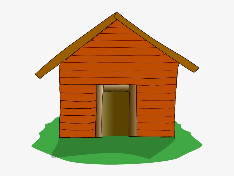 Picture Library Download Panda Free Images Campingcabinclipart - Three Little Pigs House Clipart, transparent png download