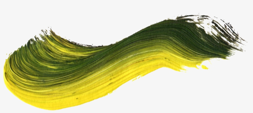 Free Download - Png Paint Green Yellow, transparent png download
