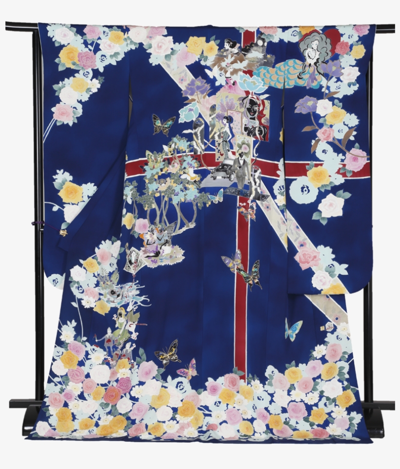 British Offering By Sachi Manabe Features The Union - 東京 奧運 和服, transparent png download