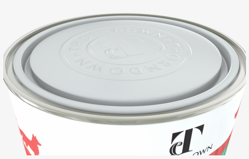 An Embossed Roundel Logo On The Can Lid Adds A Touch - Logo, transparent png download