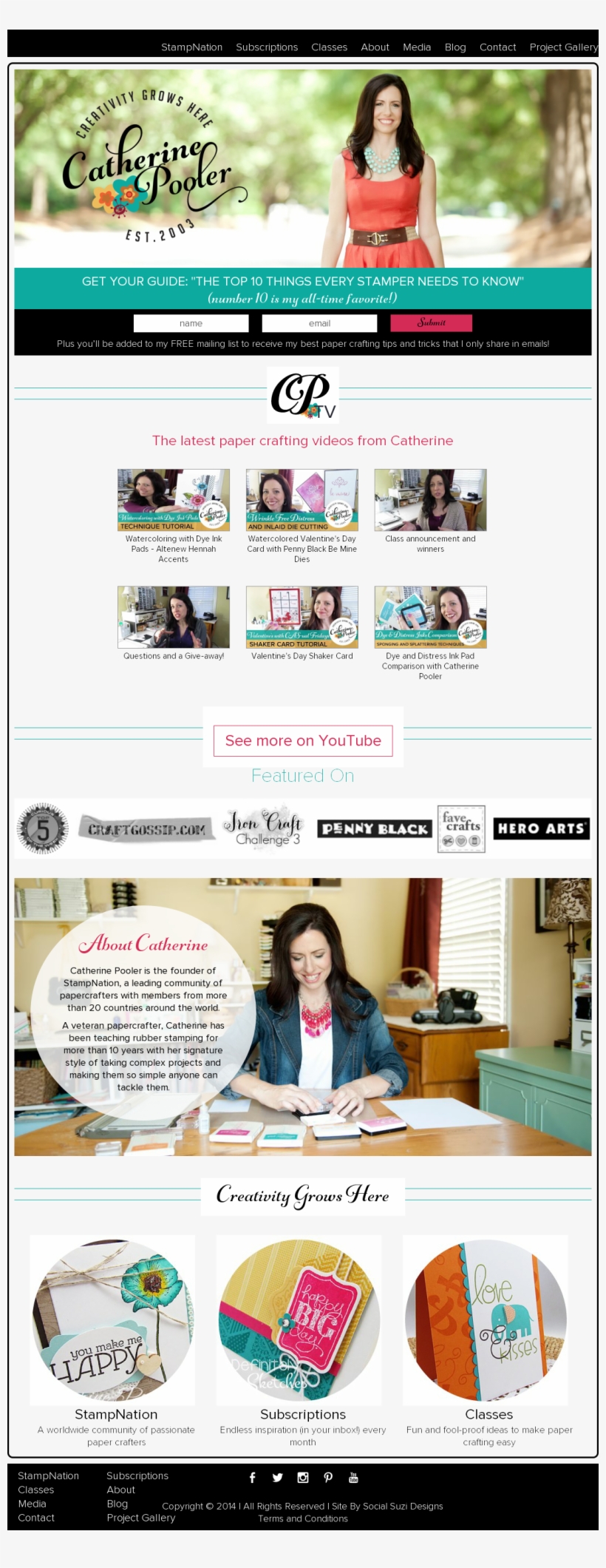 Catherine Pooler Stamps- Www - Penny Black, transparent png download