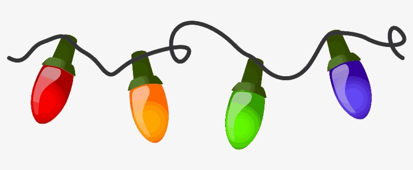 Download Christmas Lights Banner Clipart Kid - Christmas Lights Top