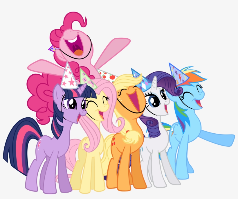 Pinkie Pie Twilight Sparkle Rarity Princess Luna Pony - My Little Pony Png, transparent png download