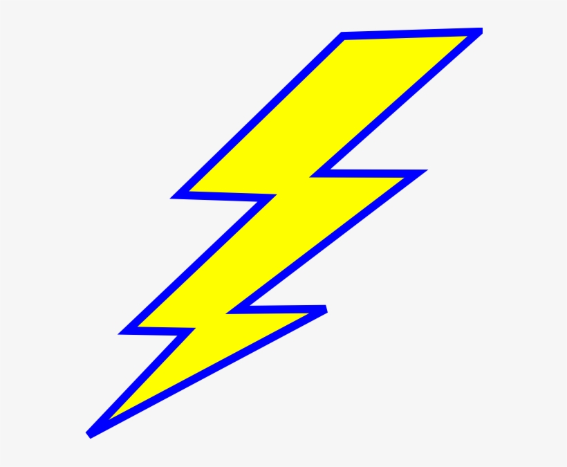 Lightning Bolt Clip Art At Clker - Disney Cars Lightning Bolt, transparent png download