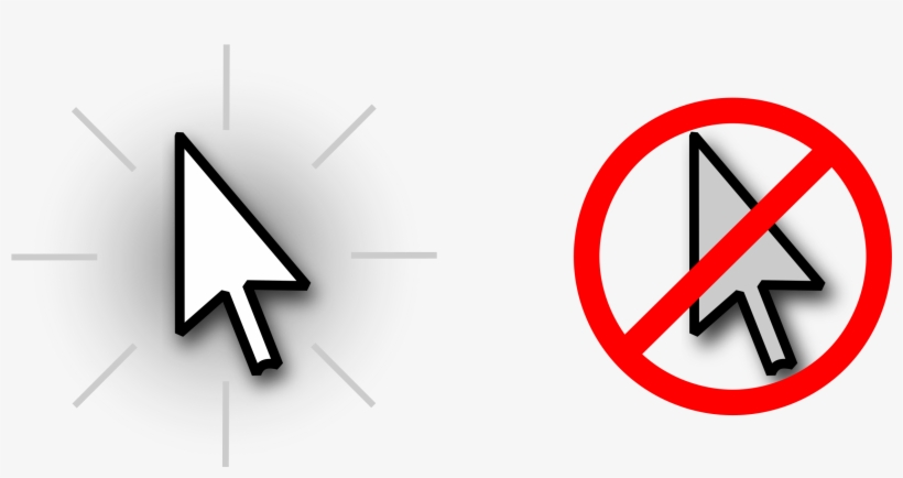 This Free Icons Png Design Of Show And Hide Mouse Cursor, transparent png download