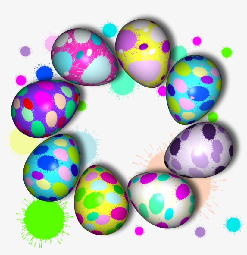 Easter Easter Eggs Easter Egg Egg 1287861 - 5'x7'area Rug, transparent png download