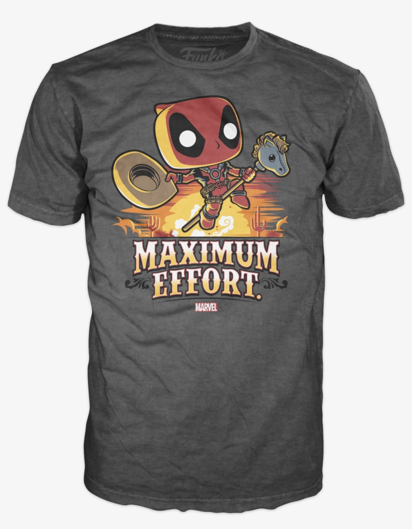 Deadpool Max Effort - Clay Shoot Shirt Designs, transparent png download
