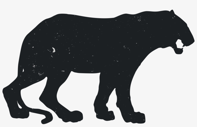 Tiger Drawing Images At Getdrawings - Tiger Silhouette, transparent png download