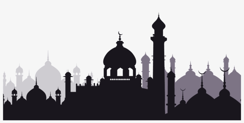 Ramadan Watercolor Painting Drawing Illustration Watercolor - Eid Mubarak Foil Balloon (each), transparent png download